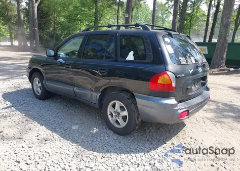 2004 Hyundai Santa Fe Gls z USA, uszkodzony, nr VIN KM8SC73DX4U610845